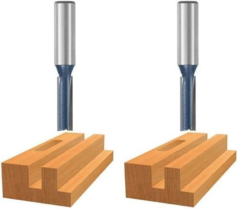 BOSCH 84207M 3/8 In. x 1-1/4 In. Carbide Tipped 2-Flute Straight Bit in Saudi Arabia