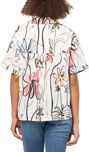 Desigual Women's Woman Woven Shirt Short Sleeve in Saudi Arabia