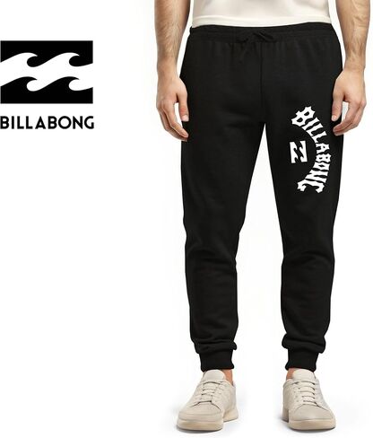 Billabong French Terry Joggers للرجال، بنطال رياضي رجالي كبير وطويل القامة in Saudi Arabia