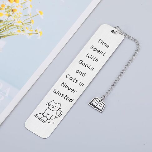 Fathers Day Gift for Pet Lover Cat Dog Gifts Cat Bookmark for Women Men Book Accessories for Reading Lovers Cat Lovers Gifts for Women Book Lovers Gifts Cute Bookmarks for Book Lovers Bookworm in Kuwait