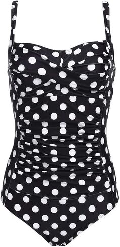 Ekouaer Womens One Piece Bathing Suits Backless Swimsuits Print Swimwear Rainbow in Saudi Arabia