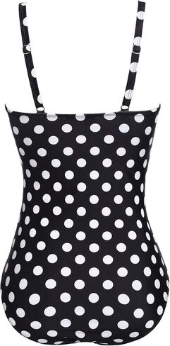 Ekouaer Womens One Piece Bathing Suits Backless Swimsuits Print Swimwear Rainbow in Saudi Arabia