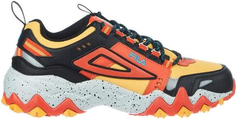 Fila Men's Oakmont Tr Sneaker, Amber Yellow/Black/Mandarin Red, US 10.5 M in Saudi Arabia