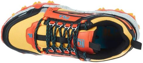 Fila Men's Oakmont Tr Sneaker, Amber Yellow/Black/Mandarin Red, US 10.5 M in Saudi Arabia