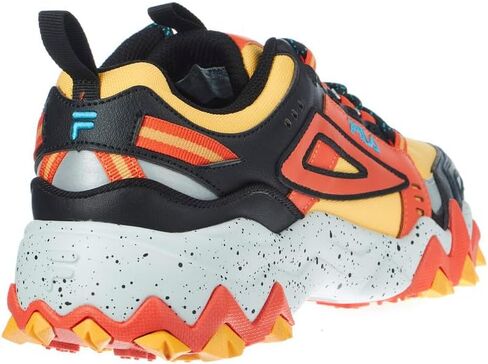 Fila Men's Oakmont Tr Sneaker, Amber Yellow/Black/Mandarin Red, US 10.5 M in Saudi Arabia
