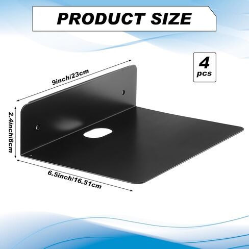 ثيروين 4 عبوات من أرفف منظم بيجبورد، صينية فولاذية معدنية مغناطيسية رف بيجبورد رف تثبيت على الحائط، سلة ملحقات بيجبورد لتنظيم طاولة العمل، المرآب، مكتب المطبخ، أسود in Kuwait