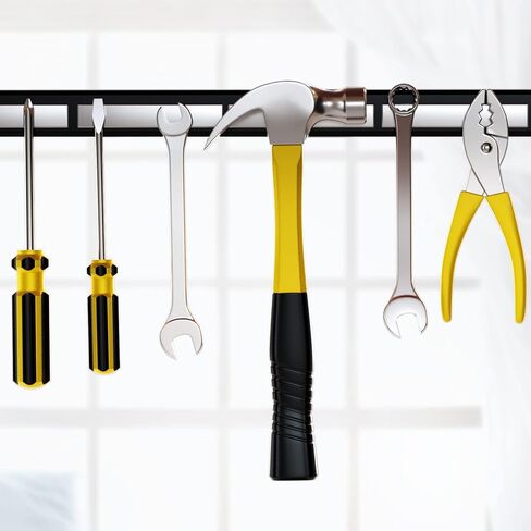 6 قطع من مغناطيسات الأرض النادرة القوية، مغناطيس النيوديميوم القوي مع لاصق مزدوج الجوانب، مغناطيس قوي شديد التحمل للمرآب والمطبخ والعلوم والحرف اليدوية والمكتب - 60 × 10 × 3 مم in Kuwait