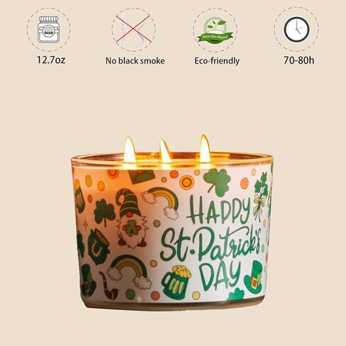 Fall Candles, Fall Decorations for Home - Fall Gifts for Women, Natural Soy Wax Pumpkin Spice Scented Candles(12.7oz) in Kuwait