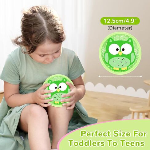 Kids Ice Packs for Boo Boos, Boo Boo Ice Packs for Kids, 2 Packs Cute Hot Cold Gel ice Packs for Injuries Reusable for Kid's Fever, Pain Relief, Wisdom Teeth, First Aid and Head, Arms, Legs Injuries in Saudi Arabia