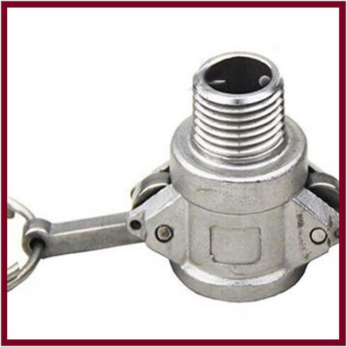 1 قطعة 304 الفولاذ المقاوم للصدأ موصل سريع البيرة Camlock المناسب محول 1/2 "MPT FPT نوع بارب in Saudi Arabia