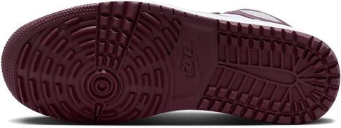 NIKE Air Jordan I High G Men's Golf Shoes (DQ0660-103, White/Bordeaux/Metallic Silver) Size 9 in Saudi Arabia