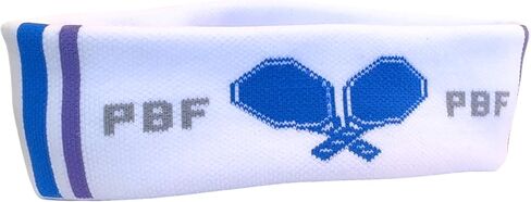 PBF Premium Pickleball Sweat Bands Wristbands Headband Set Men Women, Moisture Wicking Absorbent Cotton, Tennis Paddle Sports in Saudi Arabia