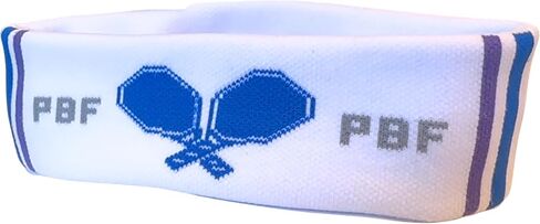 PBF Premium Pickleball Sweat Bands Wristbands Headband Set Men Women, Moisture Wicking Absorbent Cotton, Tennis Paddle Sports in Saudi Arabia