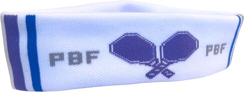 PBF Premium Pickleball Sweat Bands Wristbands Headband Set Men Women, Moisture Wicking Absorbent Cotton, Tennis Paddle Sports in Saudi Arabia