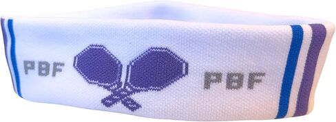 PBF Premium Pickleball Sweat Bands Wristbands Headband Set Men Women, Moisture Wicking Absorbent Cotton, Tennis Paddle Sports in Saudi Arabia