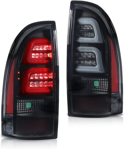 مصابيح خلفية G-PLUS لمصابيح وقوف السيارات من الكروم ثلاثية الأبعاد LED شريط أنبوبي متوافق مع Toyota Tacoma 2005-2015 8155004150، 8156004150، 8156104150، 8155104150 in Saudi Arabia