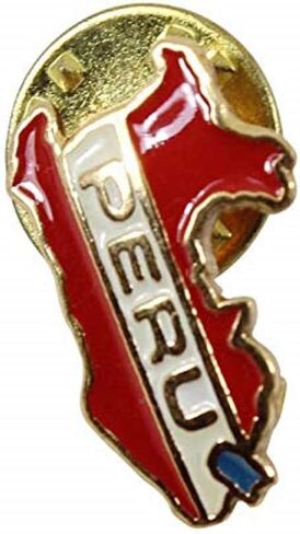 United States Metal Flag Handpainted Lapel Pin - Latin American Flags Pin in Saudi Arabia