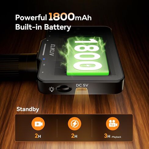 مجهر العملة Elikliv EDM4 Max، مجهر رقمي LCD 4.3 بوصة 1000x، مكبر للعملات المعدنية مع 8 مصابيح LED قابلة للتعديل، مجهر للعملات المعدنية مع شاشة، عرض الكمبيوتر الشخصي مع Windows/Mac، بطاقة SD سعة 32 جيجابايت متضمنة in Kuwait