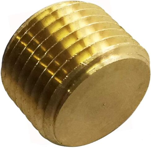 سدادة أنابيب نحاسية، 3/4 بوصة ذكر NPT، (عبوتان) in Kuwait