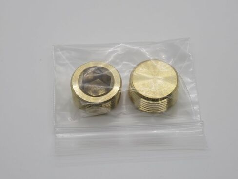 سدادة أنابيب نحاسية، 3/4 بوصة ذكر NPT، (عبوتان) in Kuwait