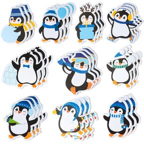 30 Pack Turkey Pumpkin Sticky Notes, Total 600 Sheets, Cute Thanksgiving Fall Animal Fox Bear Hedgehog Harvest Self Sticky Memo Pads for Office School Classroom Student Kids Autumn Party Favor