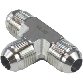 HFS(R) Stainless Steel 304 JIC Flared Tee 1/2" JIC Male x 1/2" JIC Male x 1/2" JIC Male