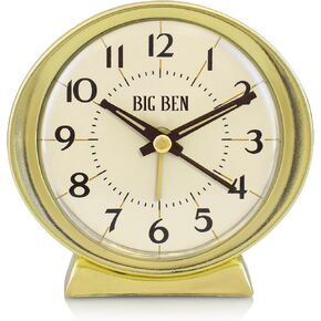 Westclox Big Ben Classic Battery Operated Alarm Clock with Lumnious Hands
