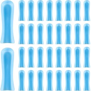 60Pcs Ear Cleaning Replacement Tips for Ear Camera - Ear Cleaner Replacement Tips Silicone Soft Cleaning Reuse Cap Earwax Cleaning Accessories for Teens Adults