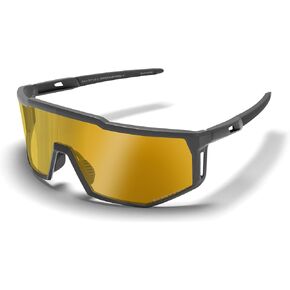 ShadyVEU Full & Half Frame AEPEX AERROW Sports UV400 Anti Glare TR90 Hydrophobic Mirrored Lens Mens Womens Sunglasses