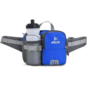 Clape Hiking Fanny Lumbar Pack for Men Women Outdoor Fishing Waist Bag with Water Bottle Holder Men Women Hip Bag Bum Bag for Hiking, Running and Walking