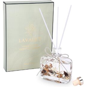 Scented Reed Diffuser for Bathroom, Office, Living Room, Bedroom - Fragrance Gift Set - Essential Oil Diffusers for Aromatherapy - Room Aroma Fresheners - 100ml Ocean Scent
