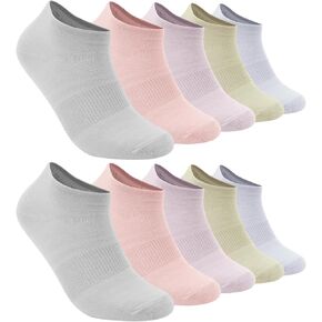10 Pack of Women's Breathable Casual Low Cut Sock