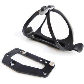 REDSHIFT Bike Water Bottle Holder Mount and Cage for Quick-Release Aerobar Handlebar, Adjustable Bicycle Cup Drink Holder Bracket, Biking Accessories