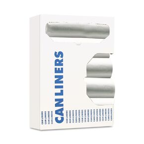 BWK243306 High-Density Can Liners, 24 x 33, 16-Gallon, 6 Micron Equivalent, Clear, 50/Roll