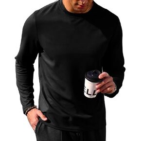 Uni Clau Men Sweatshirts Crewneck Long Sleeve Pullover Shirts Casual Tops Comfort Color Fashion