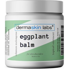 Eggplant Extract Salve Eggplant Balm for Discolored Skin Relief Daily Skin Support Cream for Skin Cell Disorders Made in The USA