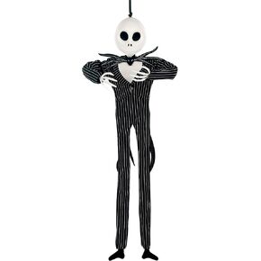 Disney The Nightmare Before Plastic Christmas Jack Skellington Poseable Hanging Character Decoration Multi