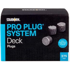 Starborn Pro Plugs for TimberTech Maritime Gray Decking - 375 Count