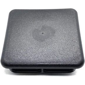 SBDs (Pack of 1) 6.0" Plug for Square Tubing (SQR 6-3-10 PE-LD) to fit Square Tube End Caps Size OD 6.0" |Wall Thickness 3-10 Ga. (.259-.134") for ID 5.482" to 5.732" – Made in USA