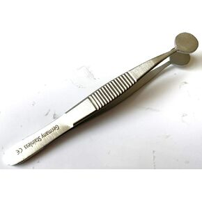 Collins Expressor Forcep Expression Meibomian Gland Meibom Ophthalmic 3.5"" Eye German, Silver