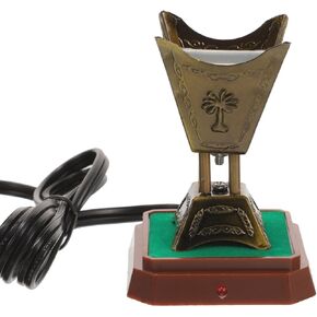 HOMSFOU Electric Incense Burner Arabic Incense Burner Plug in Incense Burner Bakhoor Burner Iron Incenses Burner Car Decorative Incense Burner Middle Eastern Incense Censer