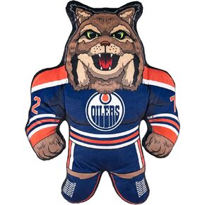 Bleacher Creatures Edmonton Oilers Hunter 24" NHL Masoct Bleacher Buddy - Soft Plush Toy