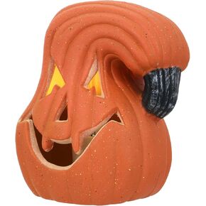 Halloween LED Halloween Pumpkin Light, 5x6in Jack-O-Lantern Light for Halloween Table Decor 2AA Battery (Not Included）