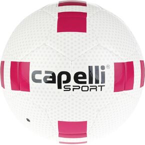 Capelli Sport Soccer Ball, Fusion II Cubes Team Ball for Youth and Adult Players, Outdoor and Indoor Training