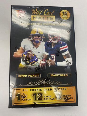 2022 Wild Card Matte Hanger Box in Saudi Arabia