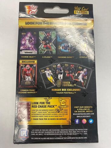 2022 Wild Card Matte Hanger Box in Saudi Arabia