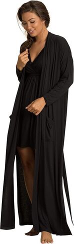 Barefoot Dreams Luxe Milk Jersey Women's Duster Robe, Light Pool Robe in Saudi Arabia