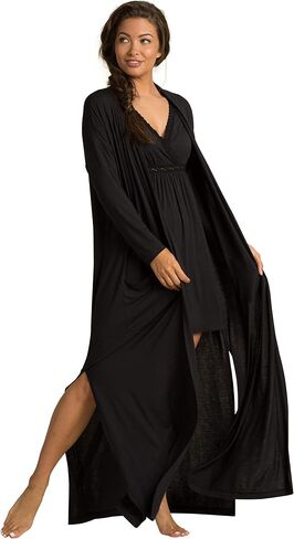 Barefoot Dreams Luxe Milk Jersey Women's Duster Robe, Light Pool Robe in Saudi Arabia