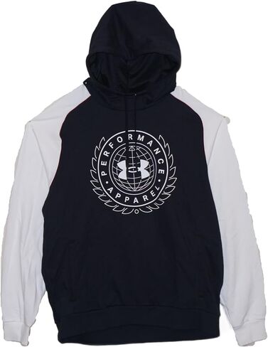 Under Armour Mens Rival Fleece Varsity Hoodie (US, Alpha, X-Large, Regular, Regular) in Saudi Arabia