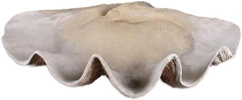 Clam - 22.88 inch Shell Bowl - 22.88 inches wide by 13.38 inches deep in Saudi Arabia